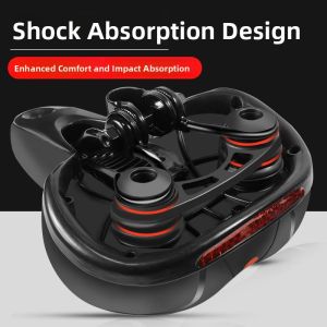 MONLEYTA | Ultra Soft Comfort Bike Saddle for Mountain and Road Bikes