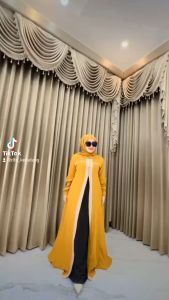 ZIFA FASHION // COD // MARIAM DRESS KRINGKLE FREE PASHMINA // GAMIS SET PASHMINA BY SITI ASOPUROH BERLABEL // REALPIC // GAMIS REALPIC CANTIK// FASHION KONDANGAN COD SELURUH INDONESIA // GAMIS MUSLIMAH TRENDY