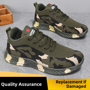 JIFANPAUL | Mens Breathable Camouflage Casual Shoes