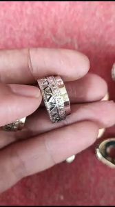 Ring Pipa Once Alpaka Untuk Tarduy Model Ukir