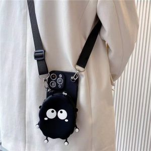 for Samsung Galaxy Samsung Xiaomi Redmi 13C 12C 10C 10A 9T Note 13 12S 12 11 11S 10 9 9S 8 9A 9C Poco X3 A1 A2 Mi 11 12 13 Lite 12T 11T 10T 13T Pro Wallet Strap Soft Phone Case