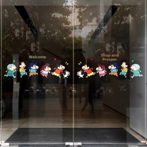 Fortune Bringing Shop Welcome Static Sticker Glass Door Anti-collision Strip