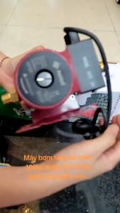 Bơm tăng áp lực máy giặt bình nóng lạnh sen vòi công xuất 100w