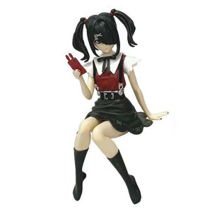 Takara Tomy | 13CM NEEDY GIRL OVERDOSE Sugar Sugar Chaotian Sauce Sitting posture Game Figure PVC Adult Collection Model  Kawaii Toys