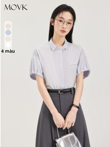 MOVK | Áo Sơ Mi Công Sở Mới Mùa Hè Tay Ngắn