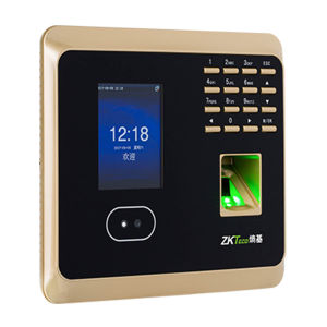 Upgrade ZKTeco Biometrics Time Attendance Machine with Wifi Time In Time Out Machine Biometric Fingerprint Scanner 1000 User 300 Face 1000 Fingerprint Biometrics Face Recognition/Fingerprint/Password