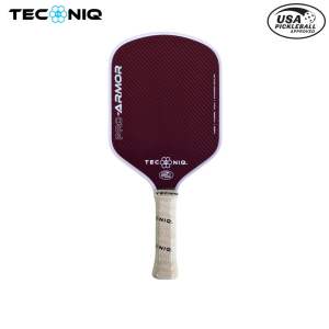 TECNIQ Pro-Armor Kevlar 16mm Pickleball Paddle Kevlar Fiber Surface