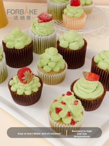 FORBAKE | Oven Safe Muffin Paper Cups 100 Pieces