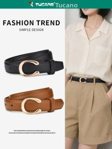 TUCANO | Stylish Minimalist Leather Womens Belt