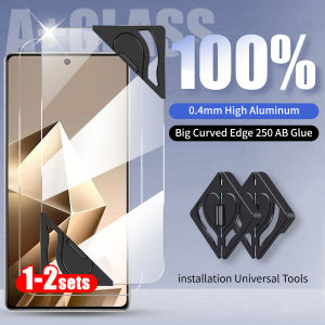 1-3 ชิ้น ครอบเต็มจอ กระจกนิรภัยใส HD 3D ไม่มีขอบโค้งสีดำ สำหรับ infinix Note 30 VIP 40 50X 50 Pro + 4G 5G ฟิล์มกระจก ฟิล์มกันรอยหน้าจอโปร่งใส