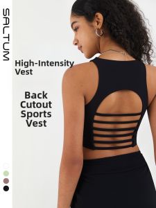 SALTUM | Padded Sports Vest for Training and Yoga