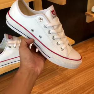 Sepatu Ventela Ethnic Low White Terbaru Masa Kini Pria Wanita