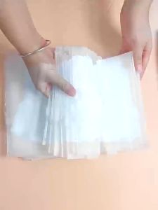 Kantong Plastik Packing ZIPLOCK Travel Pouch Transparan ANTI AIR Map Zipper Bag Resleting Storage Box Serbaguna