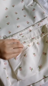 Backpack for girls Ins style Korean style junior high school students middle school students literary and artistic students fresh floral backpacks forest style backpacks