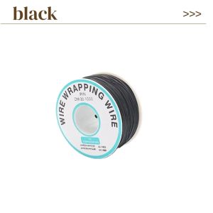 30AWG 0.5MM PCB Flying Jumper Wire OK Line Wrapping Wrap Flexible Insulation Tin-Plated 200Meter 820FT Single Conductor