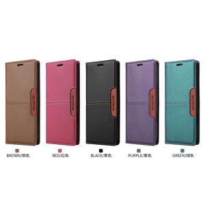 Anti-Fall Phone Case For OPPO Reno 13F 12F / Reno 14 13 12 Pro Magnetic Leather Wallet Card Slot Flip Cover Casing