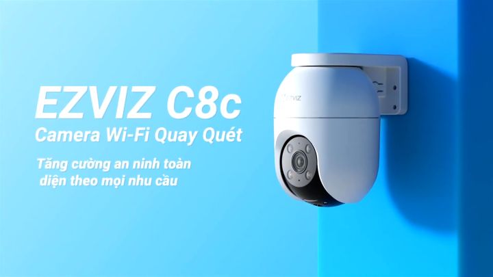 CAMERA IP WIFI NGOÀI TRỜI EZVIZ C8C 5MP 3K COLOR - Có màu ban đêm, Đàm ...