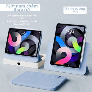 zoyu | Vỏ Bọc Trong Suốt Chống Cong Có Khả Năng Xoay Đầy Đủ cho iPad Pro 11-inch