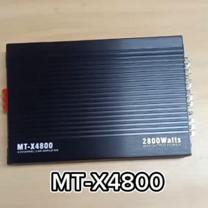 Butterfly Ecommerce เพาเวอร์ขับกลางแหลม  แอมป์รถยนต์ MT-X4800 4CH AB 2800w แรงๆ