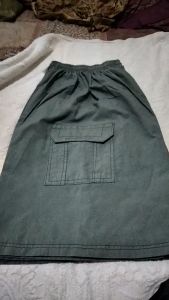 CELANA CARCO PENDEK SEMI JEANS BAHAN KANVAS GAUL