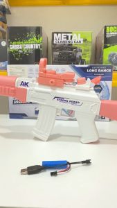 [AFive] Power Gun Elektrik Tembakan Air | Mainan Tembak Anak Laki Laki Perempuan | Hadiah Ulang Tahun