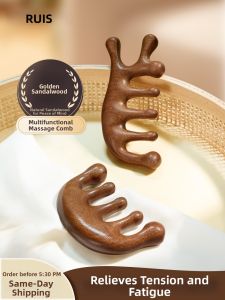 RULIS | Anti-hair Loss Massage Comb Scalp Stimulator Face Gua Sha 5-Finger