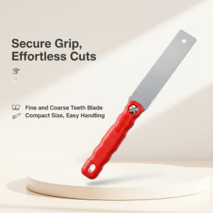 Japanese Small Double-sided Saw Woodworking Hand Mini Saw 65mn Steel Flexible Blade for Cutting Wood Plastic Hand Tools