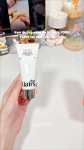 Kem Dưỡng Vitamin Làm Sáng Da Và Tăng Cường Hàng Rào Bảo Vệ Klairs Vitamin Toning Barrier Cream Dung Tích 60g