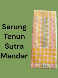 Lipa Saqbe Sarung Tenun Sutra  Mandar .Sulawesi Barat.