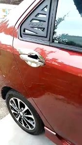 2PC Perodua Bezza Window Cover Carbon Car Mirror Cover Rear Triangle Window Cover Car Door Visor Sun Protector Sunshade Sunshield Car Accessories Aksesori Kereta Bezza 2016 - 2024