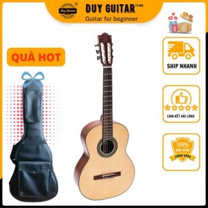 Đàn guitar classic DC300 Duy Guitar Store gỗ Hồng đào solid âm thanh tốt bền đẹp