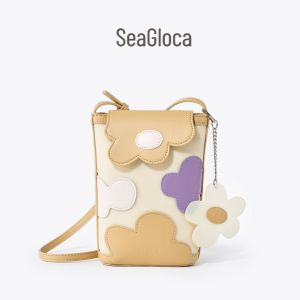 SeaGloca Fashionable New style Multi-Functional Flower Pattern Phone Bag Crossbody Bag For Woman
