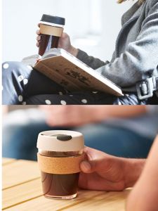 Cốc Cà Phê Keepcup Úc Nhập Khẩu Chính Hãng Cốc Sữa Thủy Tinh Cầm Tay Dụng Cụ Ăn Uống Ngoài Trời Phong Cách Mỹ Thủy Tinh Cường Lực Cấp Thực Phẩm