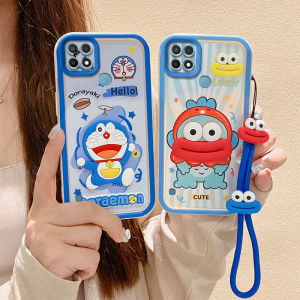 Realme C21 Phone Case C21Y True Me C25Y Airbag Anti-fall Soft C30 4G Full Edge Protection C20 Protective Cover C15 Version C11 Creative Cartoon New Model