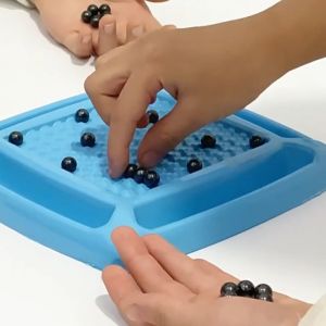 Mamibayi 30pcs Permainan Papan Anak Pelatihan Catur Induksi Permainan Magnetik Catur Magnet Mini