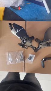 New For CFMOTO 675SRR 675SS 675SR-R 675 SS 675 SRR Motorcycle CNC Rearset Adjustable Foot Rset Racing Front Pedal Accessorie