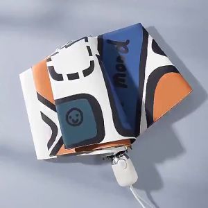 (Malina in stock)Tetris Mini Folding Umbrella Sun Protection and UV Protection rain and shine dual purpose