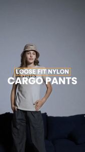 Cargo Loose Fit Nylon FCR003GR