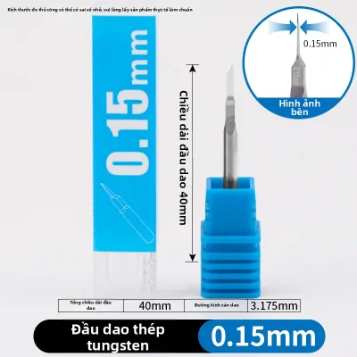 DUOCAIHANI | Dao tạo hình dao đẩy đầu dẹt bằng thép vonfram dao khắc Gundam