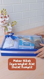 Mahar Nikah Seperangkat Alat Sholat Mukena Katun Adem | Hampers Muslimah | Kado Nikah
