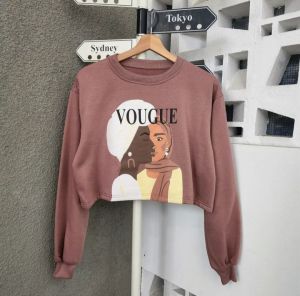 Atasan crop terbaru / sweater crop / Atasan korean style