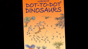 Usborne Dot-to-Dot Dinosaurs Book