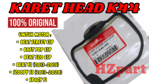 Karet HEAD KODE-K44 Gasket Head Cover Scoopy FI Spacy Beat Street ESP ECO 2013-2019 12391-K44-V00  .