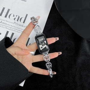 สายนาฬิกาเหมาะสำหรับสายรัดข้อมือ Huawei 6/7/8/9สายรัดข้อมือโลหะแบบแม่เหล็กสำหรับ Honor สายทดแทนสำหรับนาฬิกา Huawei 6PRO สายรัดข้อมือสำหรับ Huawei Sports band หกเจ็ดตัวแทนใช้ได้ทั่วไปสำหรับเด็กชายและเด็กหญิง