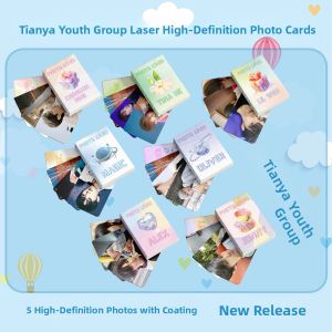 TNT Era Boy Group Ma Jiaqi Liu Yaowen Song Yaxuan Laser Mini Cards 50 Pieces Photography Souvenir Postcards