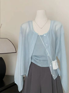 ZHILU | Áo Blouse Mỏng Thoáng Hơi Chống Nắng Mùa Hè