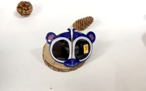 ป้องกันรังสียูวี แว่นตากันแดดับได้ พับเป็นตัวการ์ตูน น่ารัก