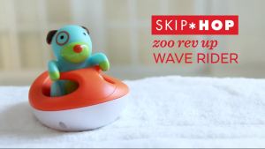 Skip Hop Zoo Bath Rev-up Dog Wave Rider