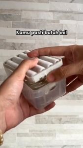 KOTAK SABUN BATANG 2 In 1 - Sikat Pembersih Cuci Baju Roll Otomatis
