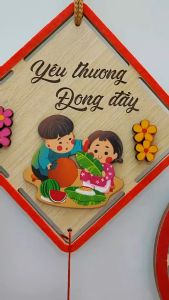 Bảng Gỗ Decor Trang Trí Nhà Cửa Ngày Tết 2026